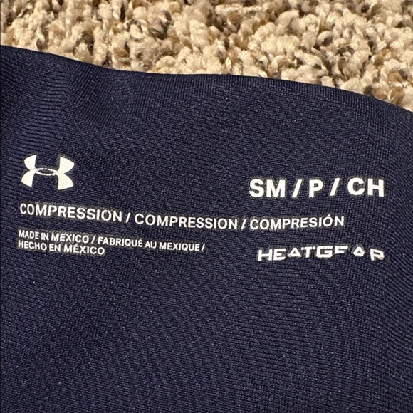 Under Armour Women's Navy Spandex - Picture 3 of 3